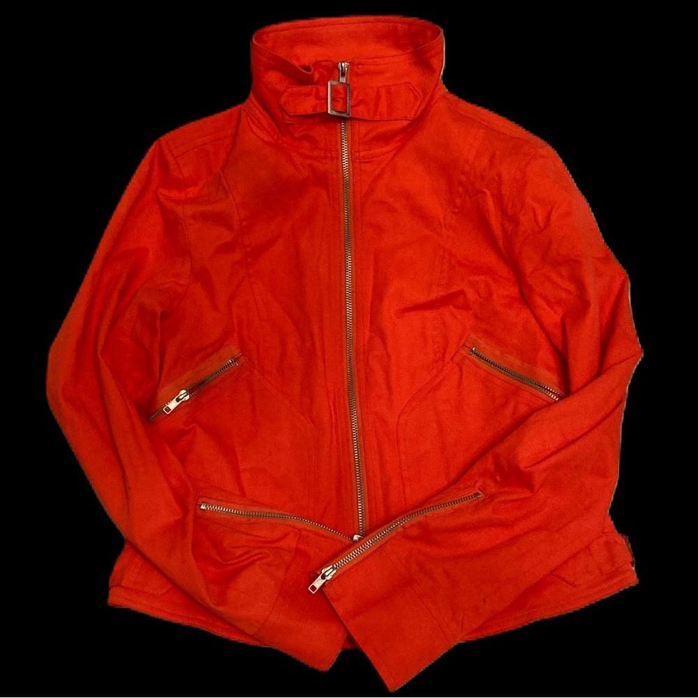 Retro Candy Apple Red Jacket